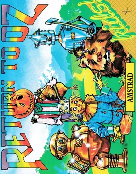 Return To Oz (UK) (1986) box cover front
